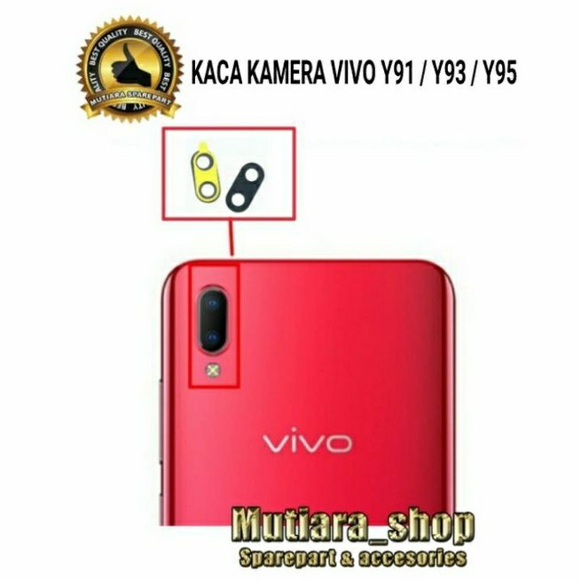 KACA LENSA KAMERA / PENUTUP KAMERA VIVO Y91 / Y93 / Y95