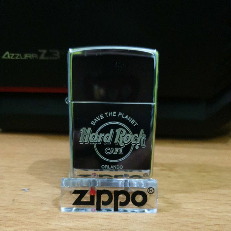 ZIPPO Lighter Zippo Hard Rock F05 Rare