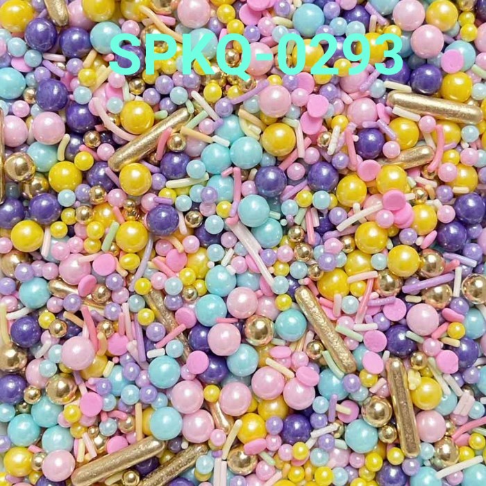 

SPKQ-0293 SPRINKLES SPRINKLE SPRINGKEL 250GR MUTIARA WARNA PASTEL TERMURAH