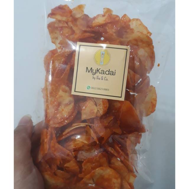 

Keripik Sanjay/Keripik Sanjay Balado 250 Gram