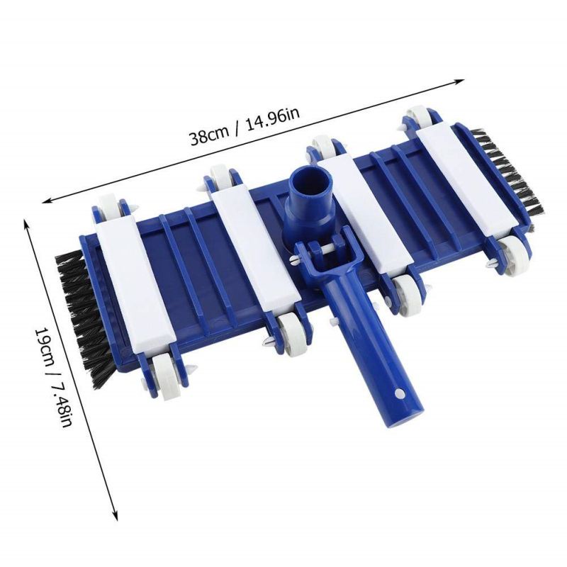 Alat Pembersih Kolam / Vacuum head kolam renang / Kepala Vacum Kolam Renang 8 Roda