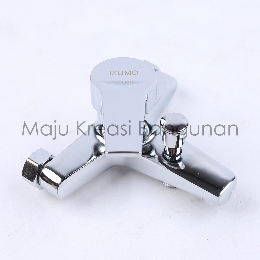 Kran Air Panas Dingin Bath Tub Izumo Kuningan Keran Bakit Bathub Bathtub Bathup Mixer