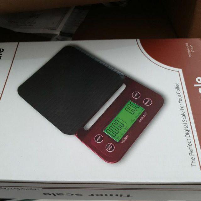 Freepad Timbangan Kopi 3kg Timbangan Dapur Akurasi 0.1g + Bonus Alas Karet Anti Slip Kualitas Top