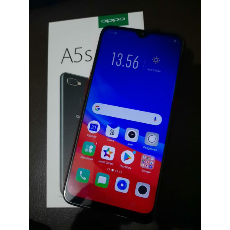 (BERGARANSI) OPPO A5s RAM 3/32 fullset SECOND TERMURAH