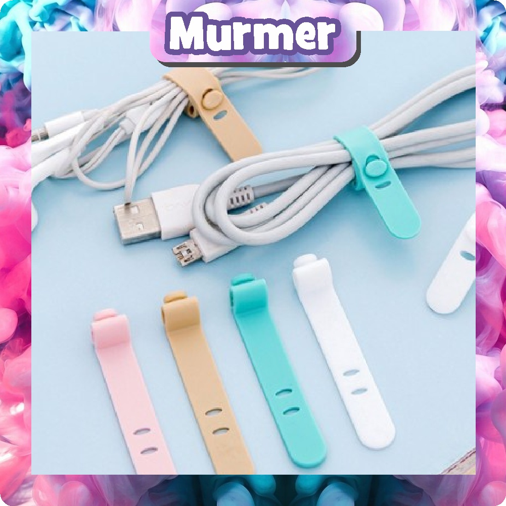 MurmerOfficial  R510  KARET PENGIKAT KABEL DATA  PENGIKAT CABLE CHARGER 1 PCS // PENGGULUNG KABLE DIJUAL PER PERPCS R558