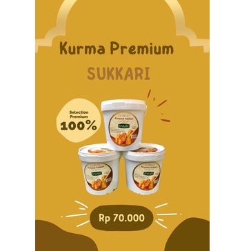 

Kurma Premium Sukkari Barari (Selection Premium 100%)