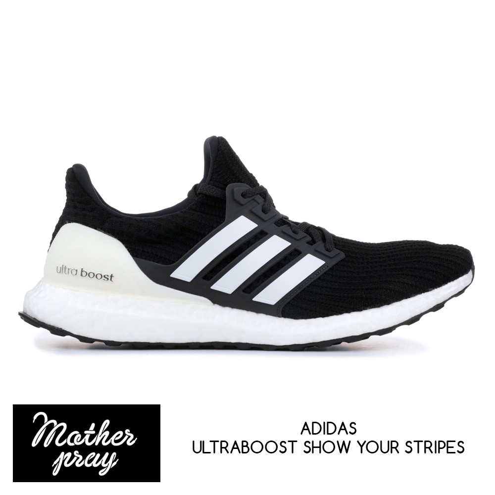 adidas ultra boost 4 show your stripes black