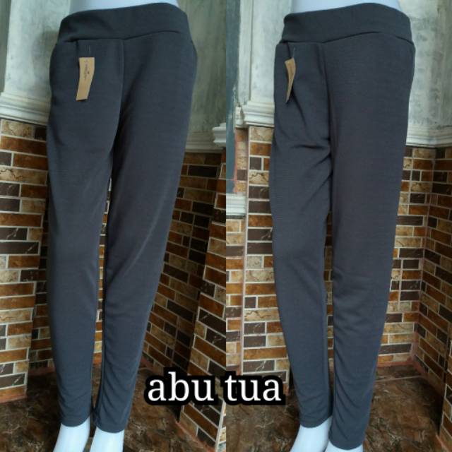 Luna pants | jien pants [crep] | celana pensil panjang wanita