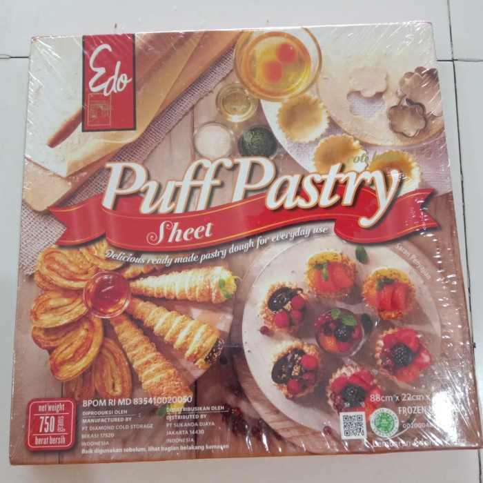 

ORIGINAL MURAH EDO PUFF PASTRY SHEET