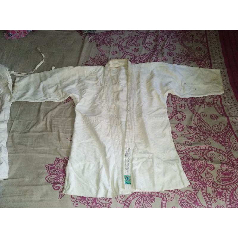 Baju Judo/Judo Gi (Bekas/Second) Lengkap dengan Celana dan Sabuk