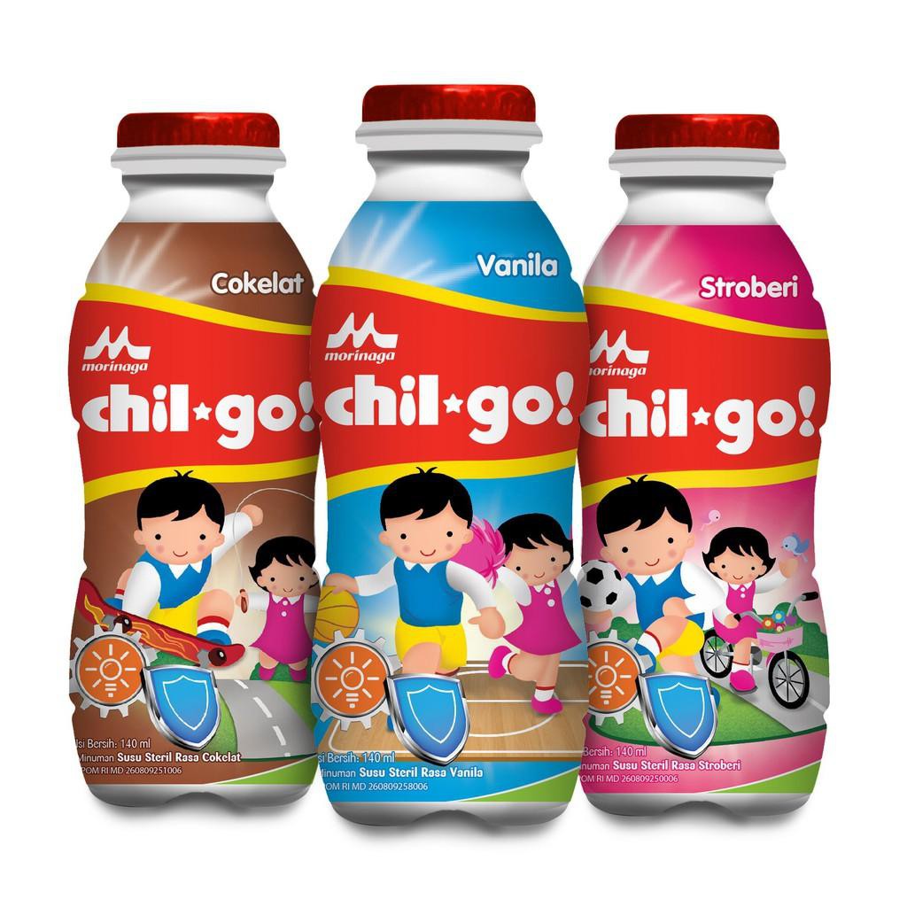 

Morinaga Chil Go 140ml Cokelat / Vanila / Stroberi / Melon / Pisang