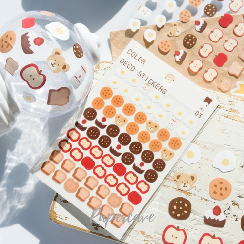 

3 pcs Sticker Cute Untuk Dekorasi DIY Planner Diary Scrapbook Lucu Murah