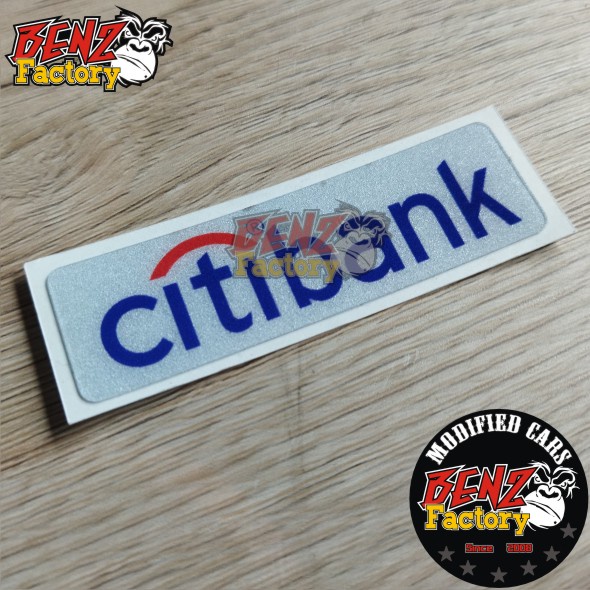 STICKER MINI 3D CITIBANK