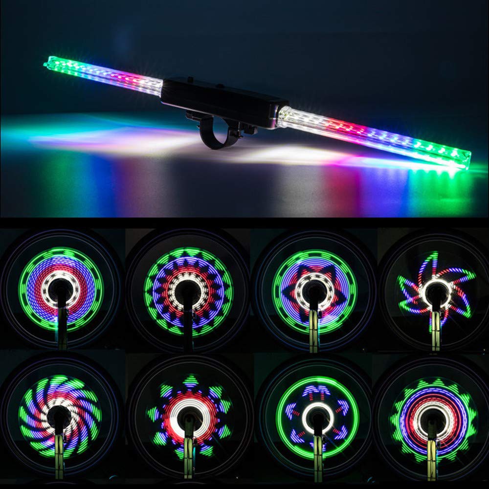 Leadbike/Lampu Ban Sepeda Colorful LED Bicycle Wheel Light Free Baterai