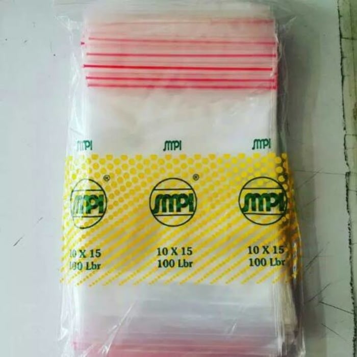 SERATUS 100 PCS PLASTIK KLIP TEBAL 10X15CM 100PCS