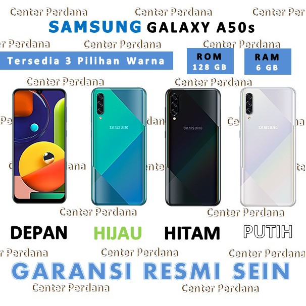 Samsung Galaxy A50s RAM 6 GB ROM 128 GB Garansi Resmi SEIN