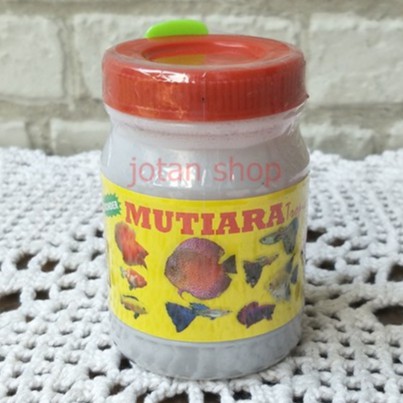 mutiara tropical 100gr makanan pakan ikan cupang kecil hias guppy