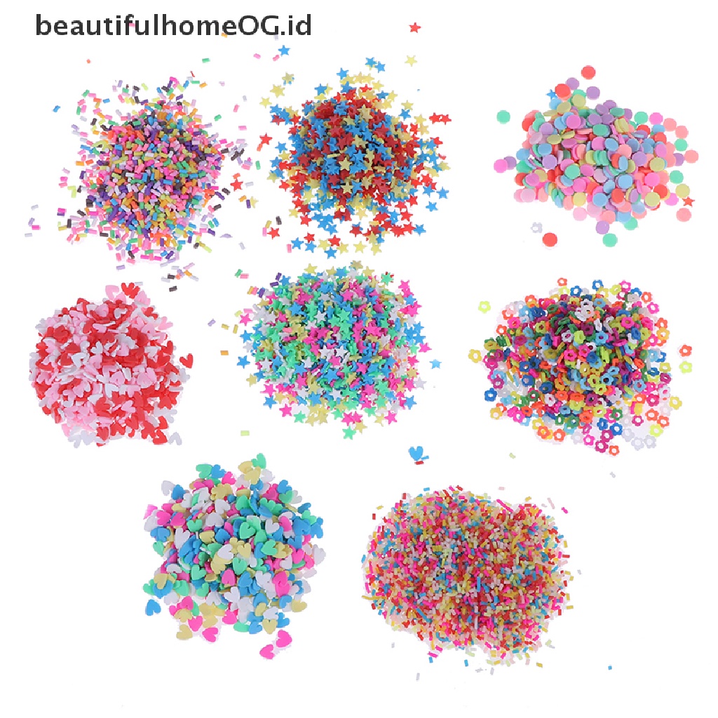 / Beautifulhomeog.id / 10g / Pak Mainan clay Polymer Permen Imitasi Untuk diy slime / Handphone