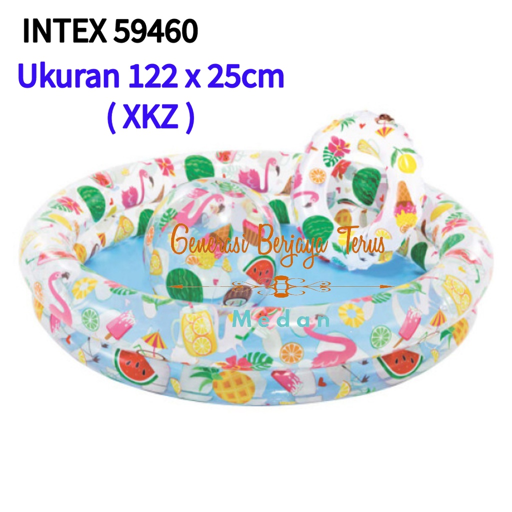 Kolam Renang Anak Intex 59460 / Kolam Renang Anak Bintang Set