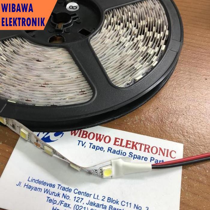 LED PUTIH SMD FLEXIBLE STRIPS 5050 5M wbwele88 Ayo Beli