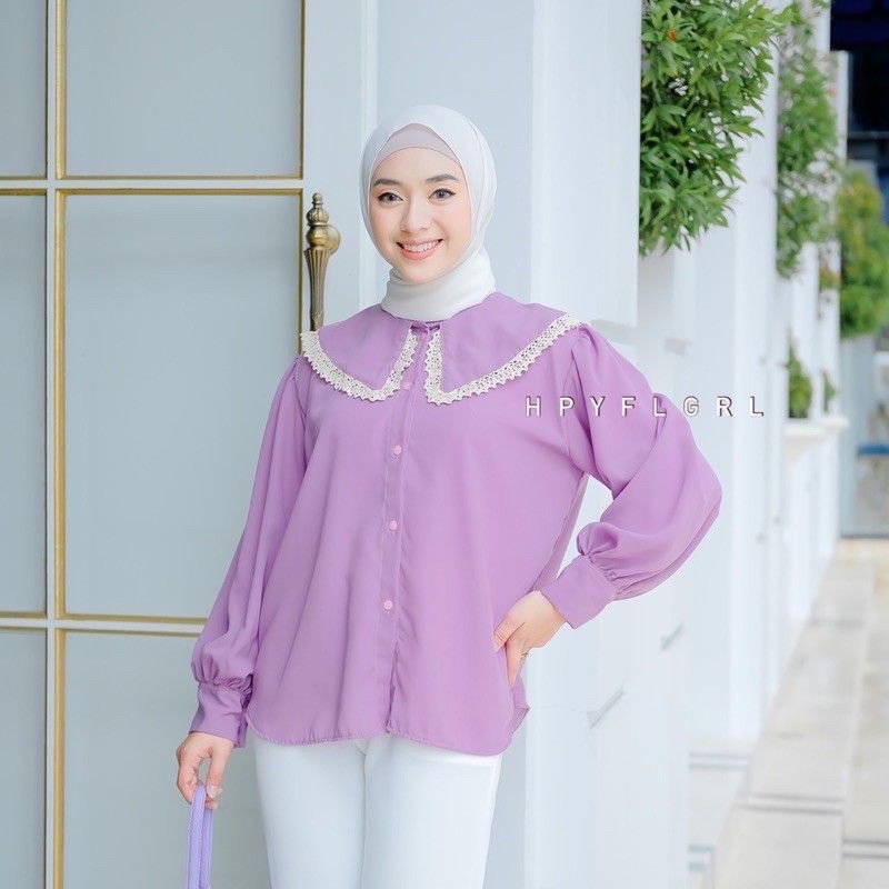 F-c RAZELA BLOUSE RENDA// BLOUSE VARLA TERBARU