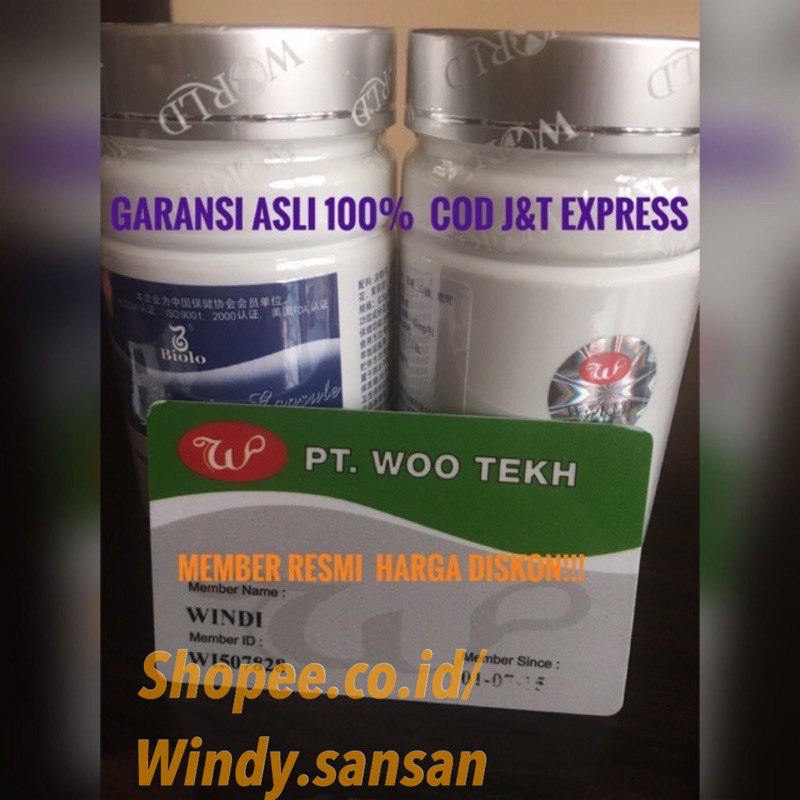 (COD )BIOLO WSC WINDY ASLI 100%
