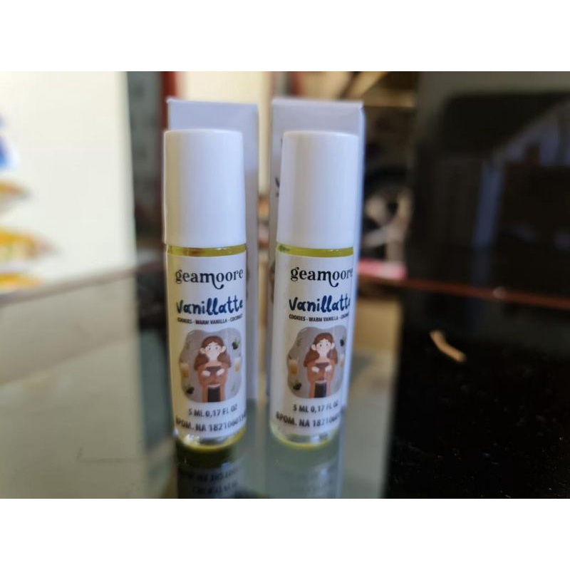(BPOM) ADDICTED SERIES GEAMOORE PERFUME / PARFUM GEAMOORE 5ml-Vanillatte BARU