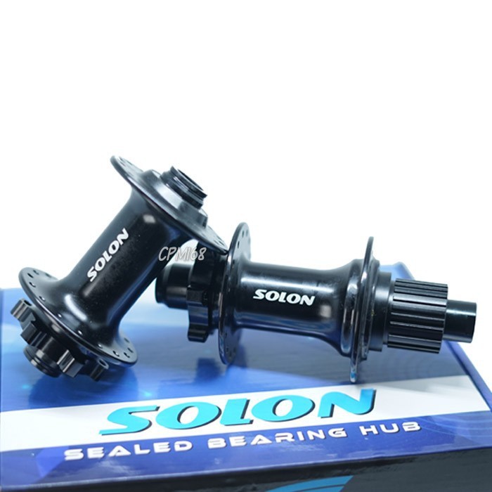 HUB FREEHUB SOLON DH952 BOOST 32H DISC BRAKE 6 BOLTS TA 6 PAWLS BLACK JANGKRIK