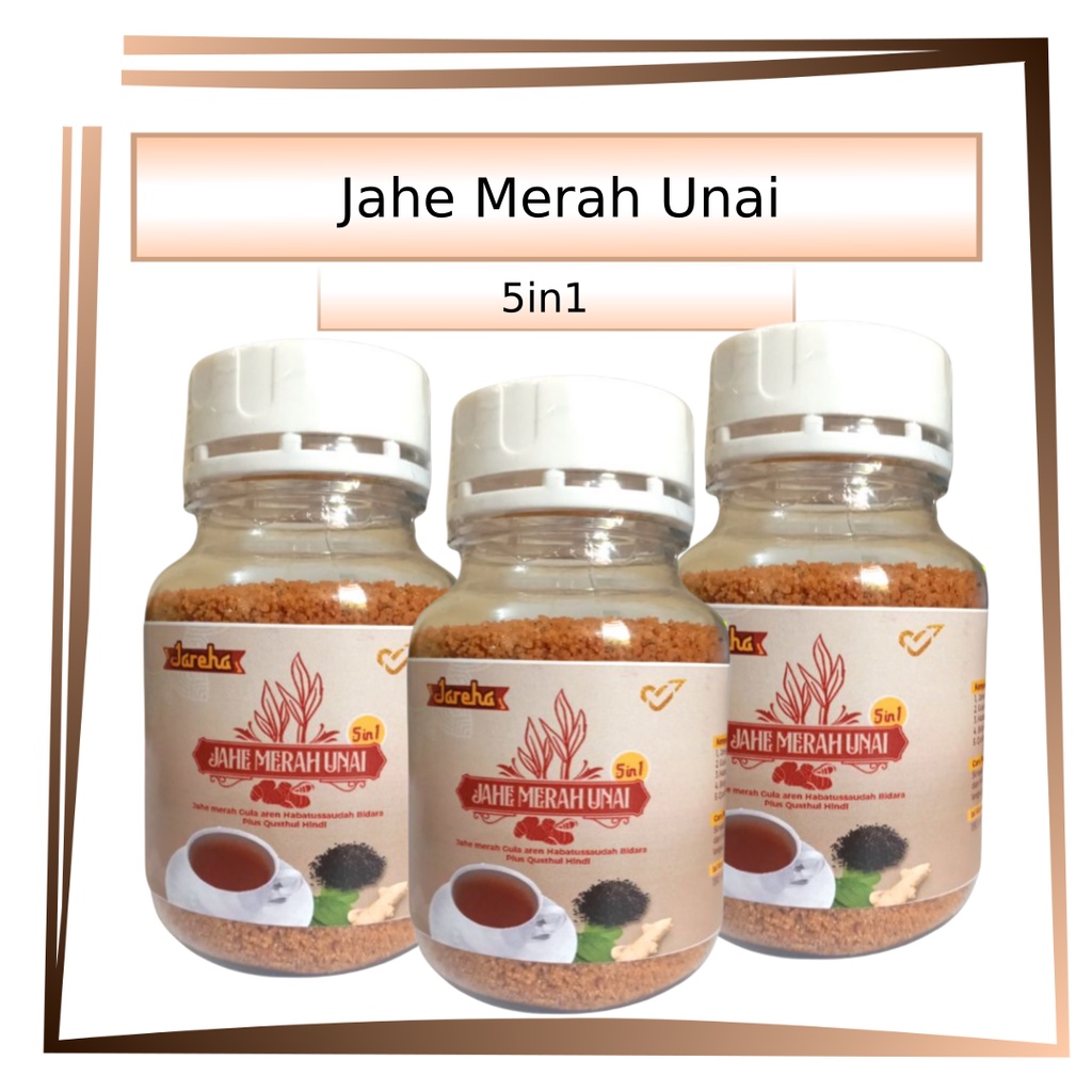 

Jahe Merah Unai 5in1