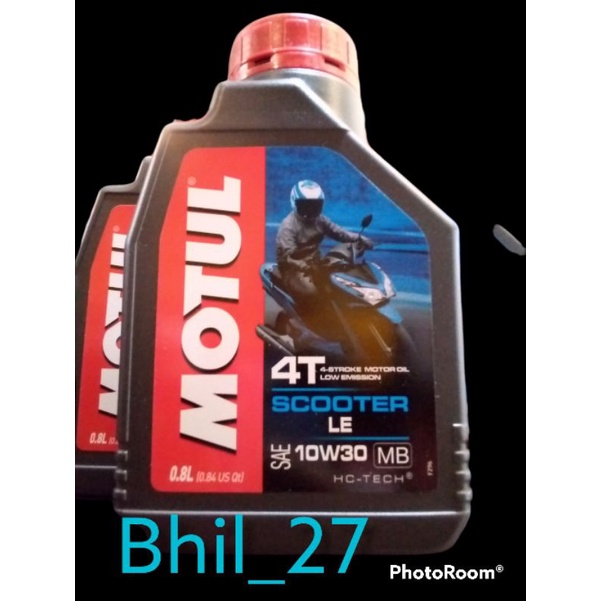 oli Motul matic LE  800ml sae 10w-30