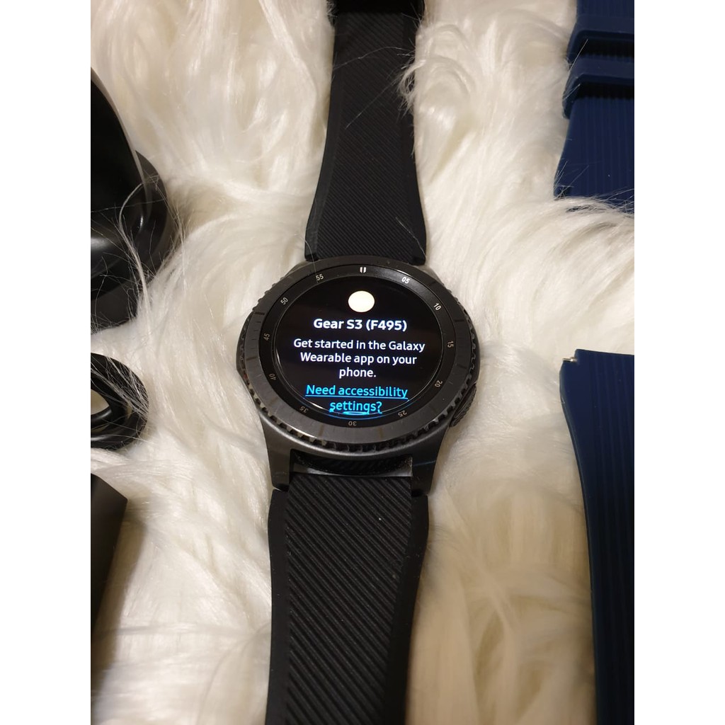 Samsung Gear S3 Frontier Second 99% Mulus Original