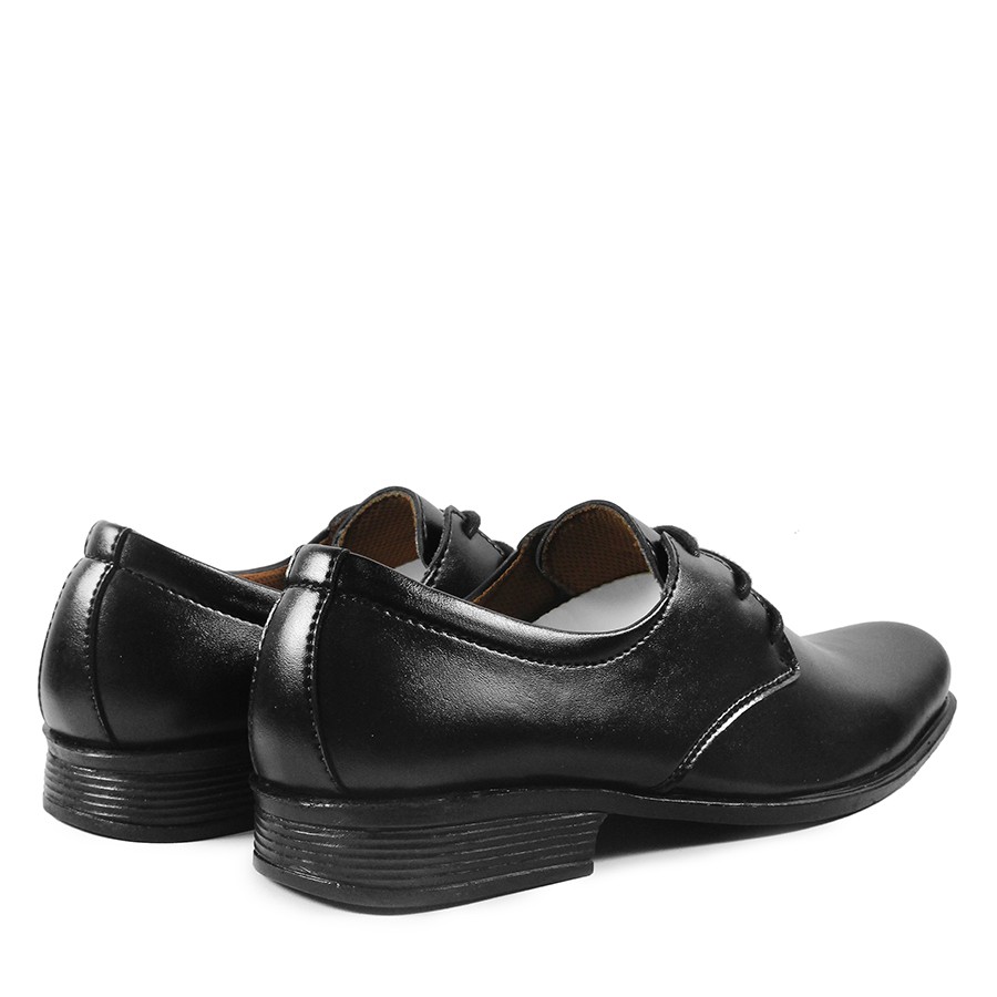 BIG SALE !! Sepatu Casual Formal Pria Pantofel Bertali Chester Hitam Kulit Sintetis Kerja Kantor