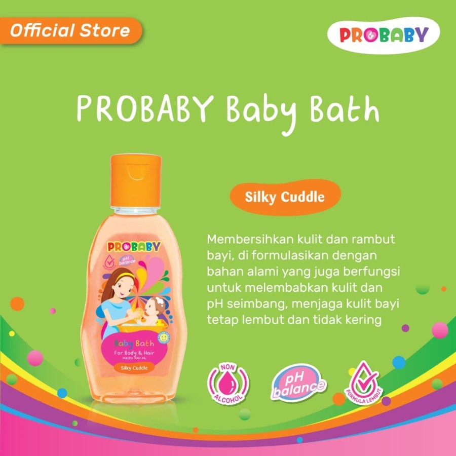 Probaby Baby Bath Silky Cuddle 100ml