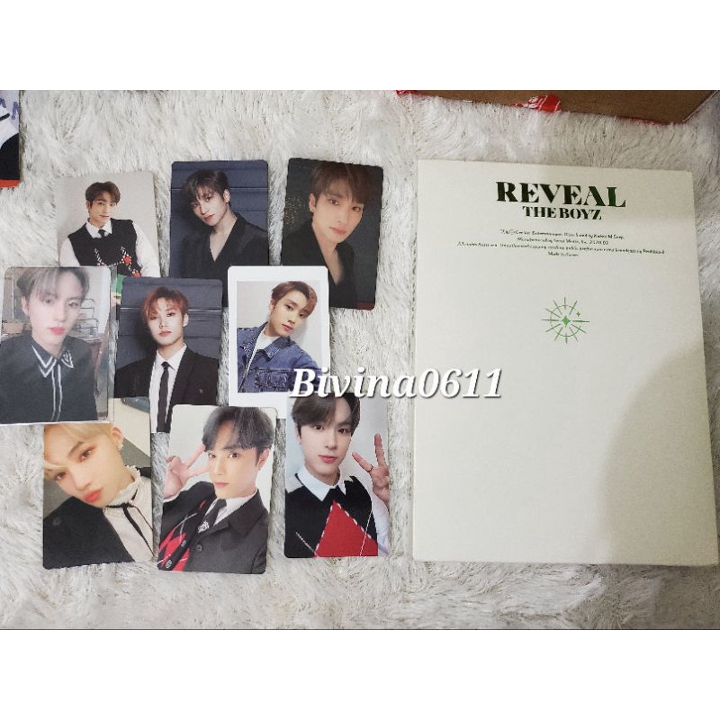 [TAKE ALL ONLY] album Reveal boy ver the boyz album only tbz Official photocards the boyz benefit ph