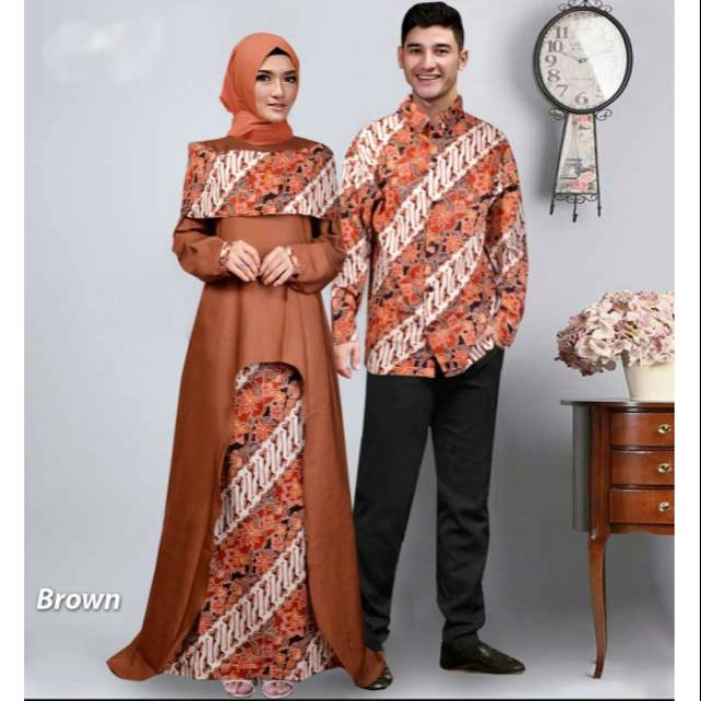 Couple Batik Suami Istri baju pasangan Kondangan