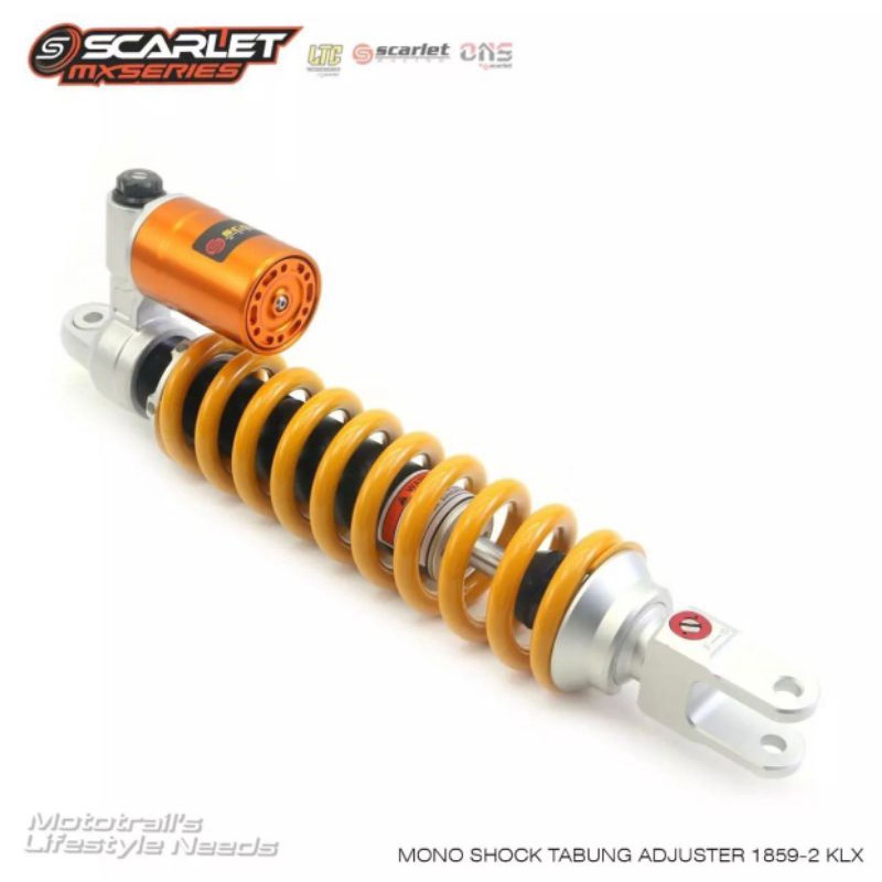 Jual MONOSHOCK SCARLET KLX 150 DTRACKER / MONO SHOCK KLX 150 / SHOCK