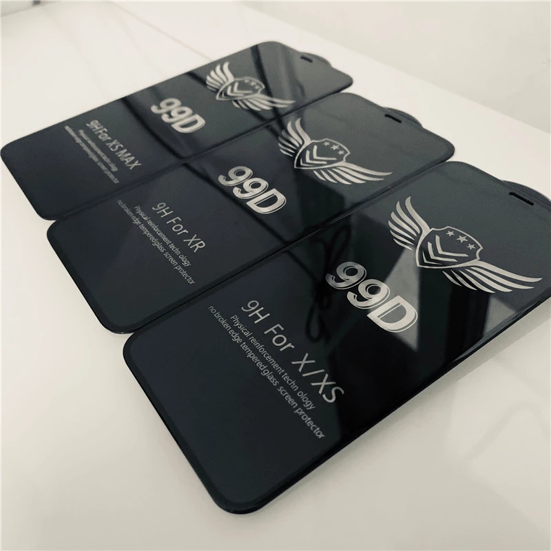 3pcs Pelindung Layar Tempered Glass 99d Untuk Iphone 12 Pro Max / 12 Mini 11 Pro Max 6 6s 7 8 Plus X Xr Xs Max Xr 11