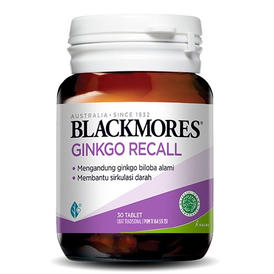 BLACKMORES Ginkgo Recall (30)