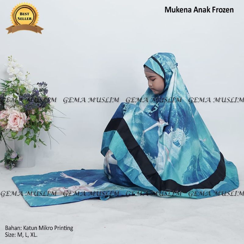Mukena Anak Frozen Aqila