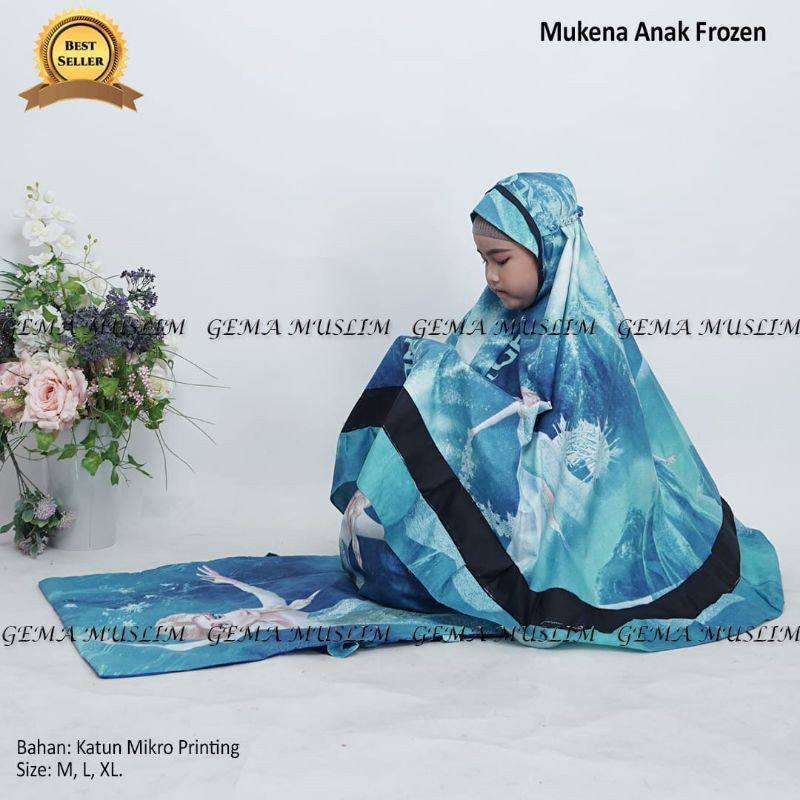 Mukena Anak Frozen Aqila