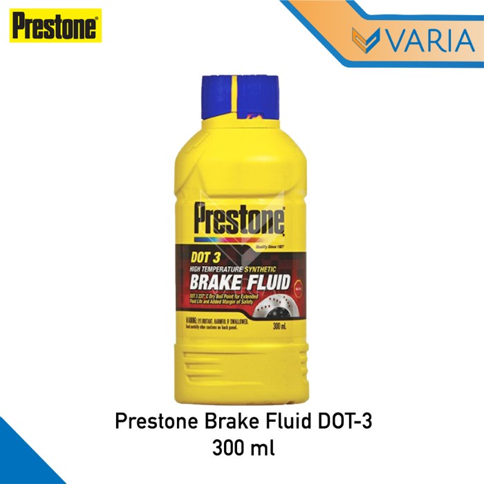 Prestone Brake Fluid DOT-3 300 ml Oli Minyak Cairan Rem Mobil Motor