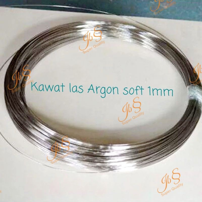 Kawat Las Argon Stainless Soft 304 1,0mm/1.2mm/1.5mm/2,0mm ( 1kg)