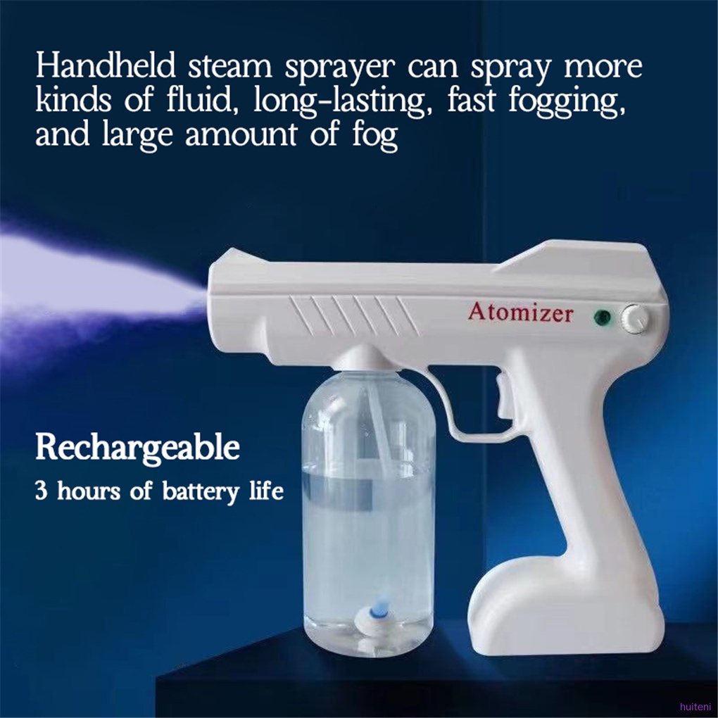 Steam Sprayer Handheld Mist Spraying Atomizer Portable Electric Atomizing Machine, USB Charging huiteni