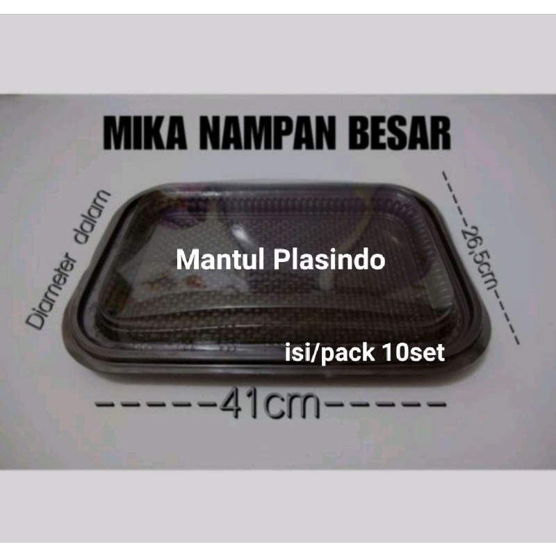 Mika Tray Nampan Besar + Tutup