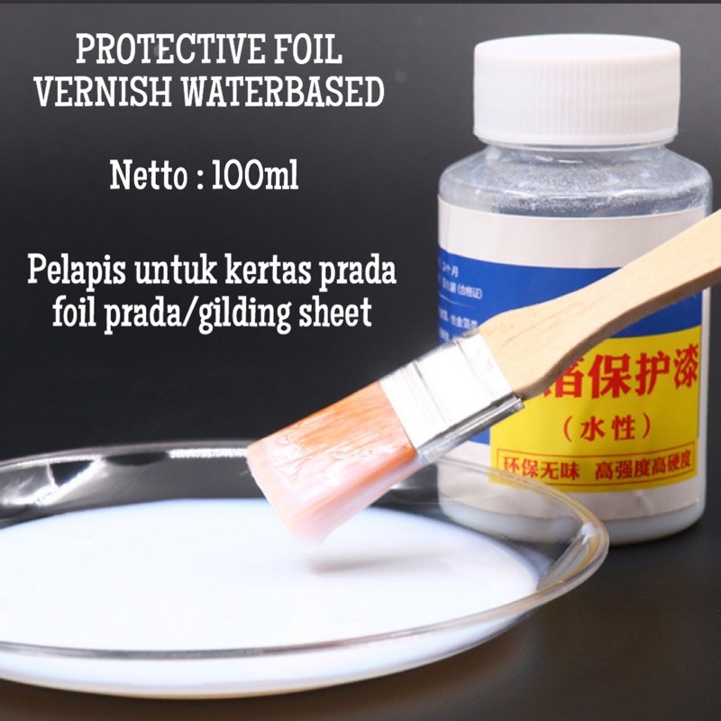 

Lem Foil Leaf Adhesive Lem Water Based Lem Gilding Sheet Foil Emas 100ml