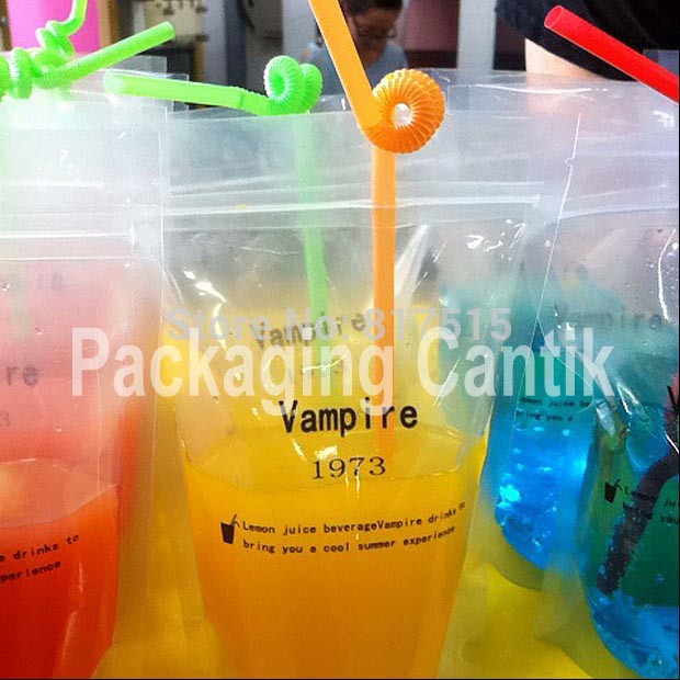

Plastik Minuman Zip Pouch 250 ml & 500 ml Premium (Food Grade)
