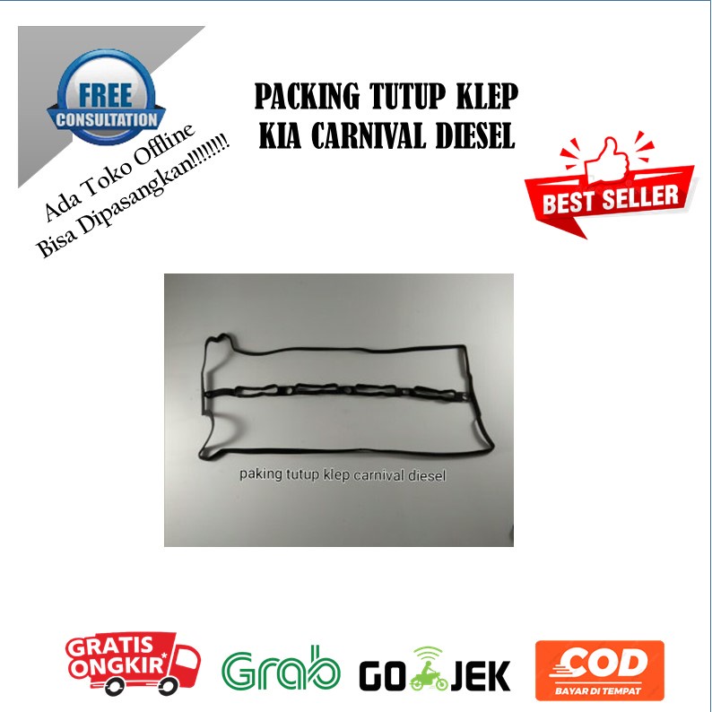 PACKING TUTUP KLEP CARNIVAL DIESEL GASKET HEAD COVER KIA CARNIVAL DIESEL