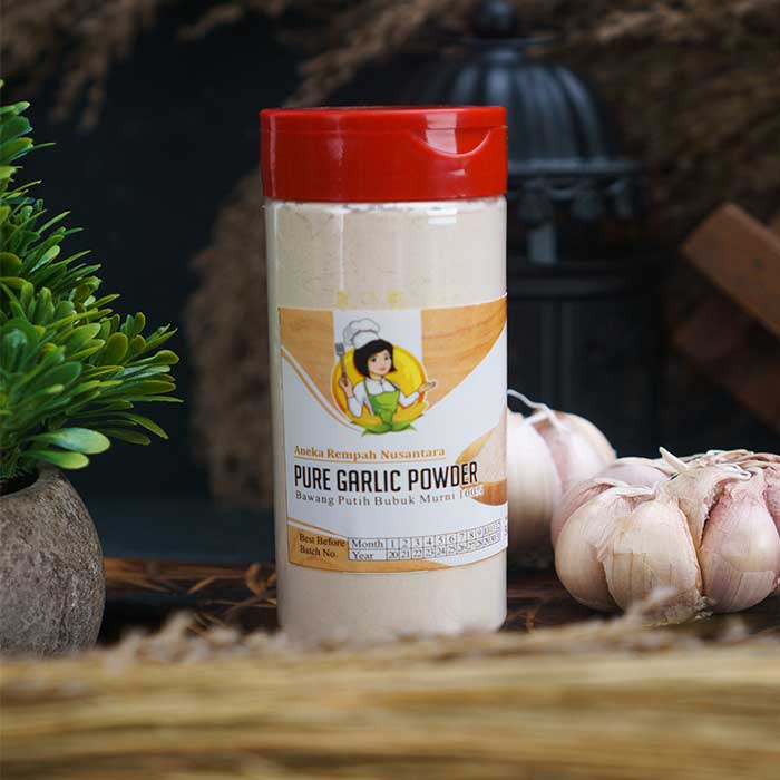 Bawang Putih Bubuk Murni 100% 50 Gr - Pure Garlic Organic Extract Powder