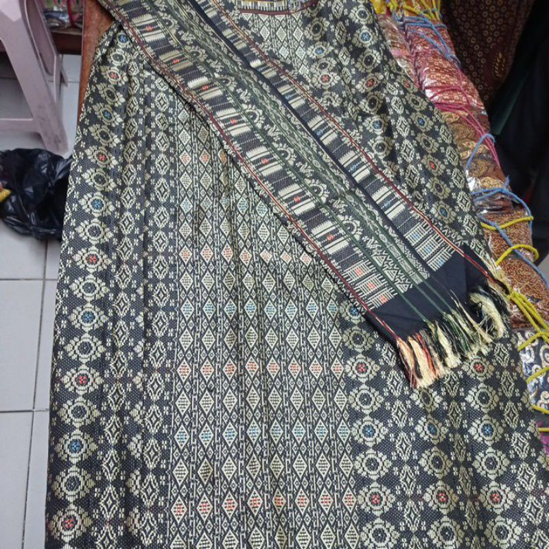 rok songket premium plus selendang