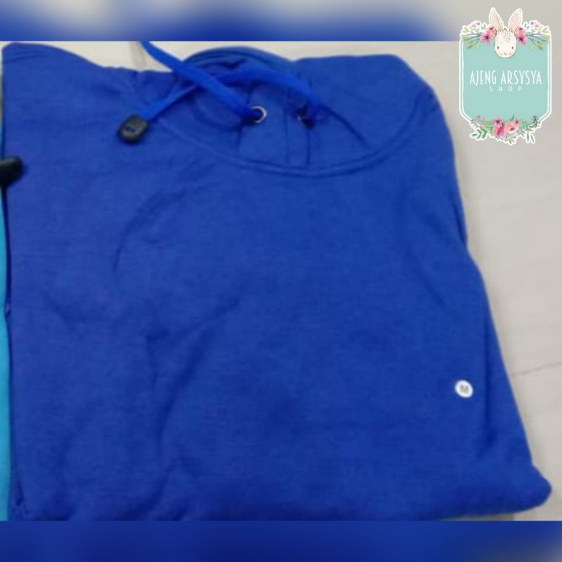 Jaket Hoodie Jumper Biru Benhur